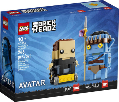 LEGO BrickHeadz 40554 Avatar Jake Sully & his Avatar