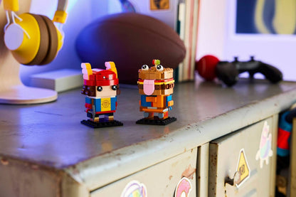 LEGO Fortnite BrickHeadz 40910 Beef Boss & Skye Figures