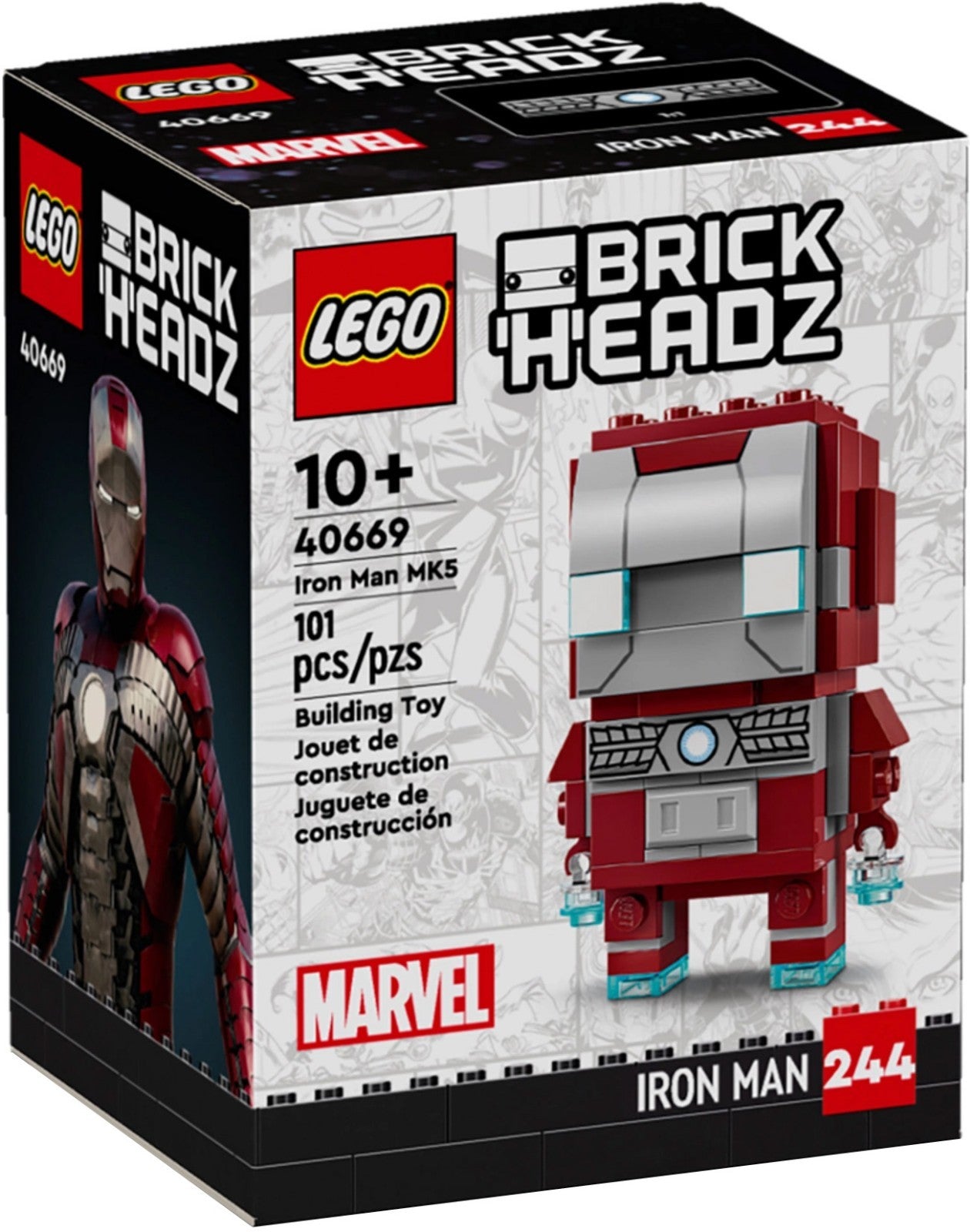 LEGO Brickheadz 40669 Iron Man MK5