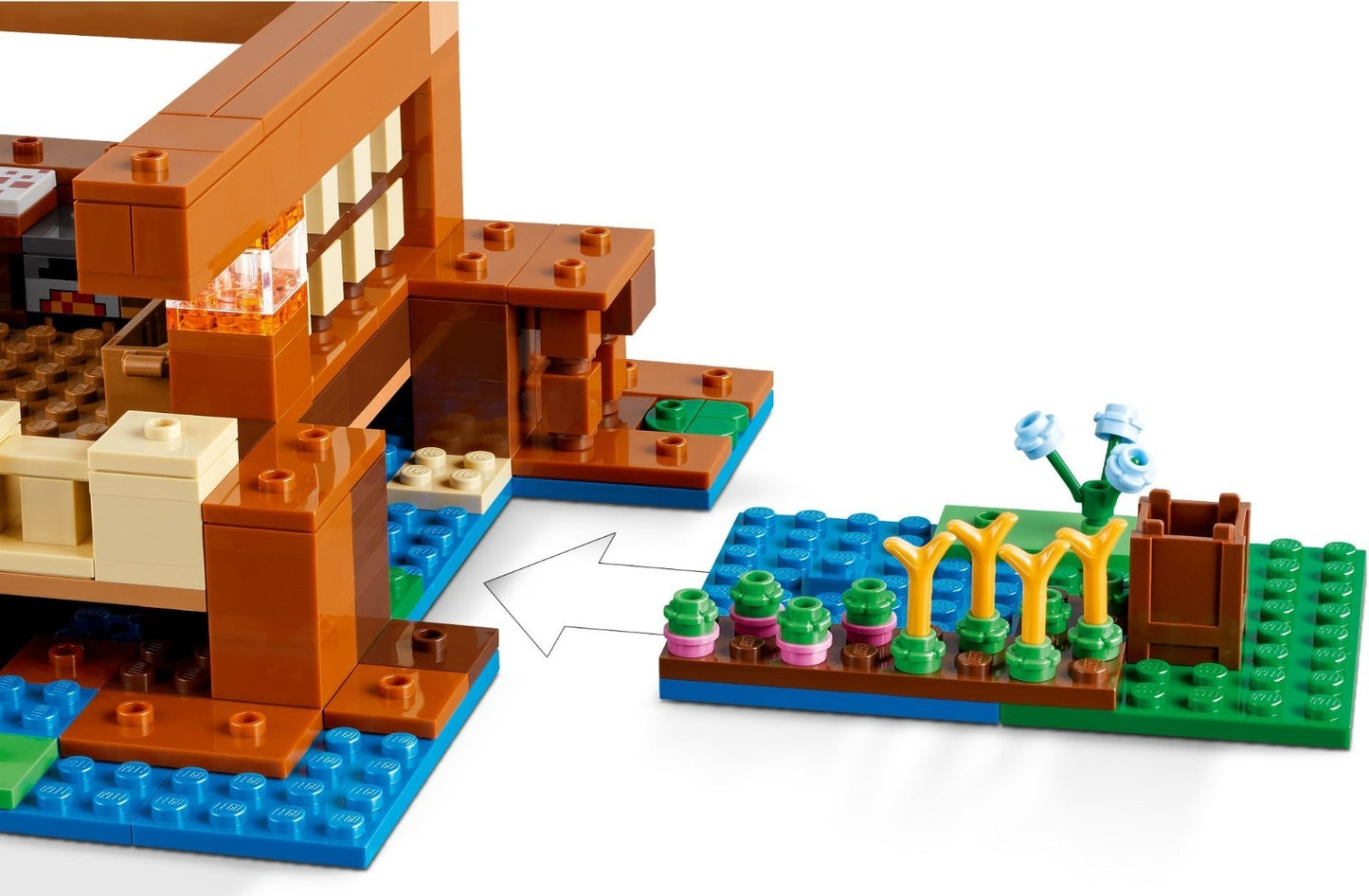 LEGO Minecraft 21256 The Frog House