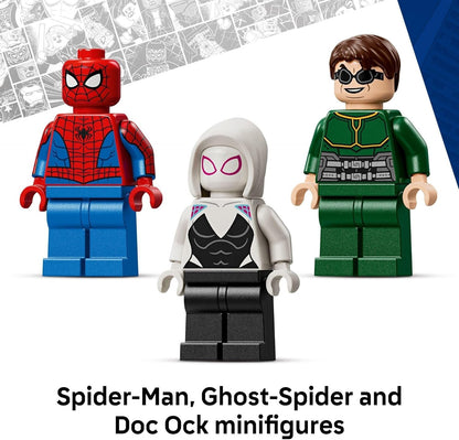 LEGO Marvel 76338 Mech Battle Spider-Man vs Doc Ock Set w/ Minifigures Building