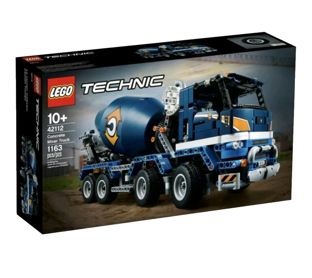 LEGO 42112 Technic Concrete Cement Mixer Truck STEM Boy Girl Gift Idea NEW!