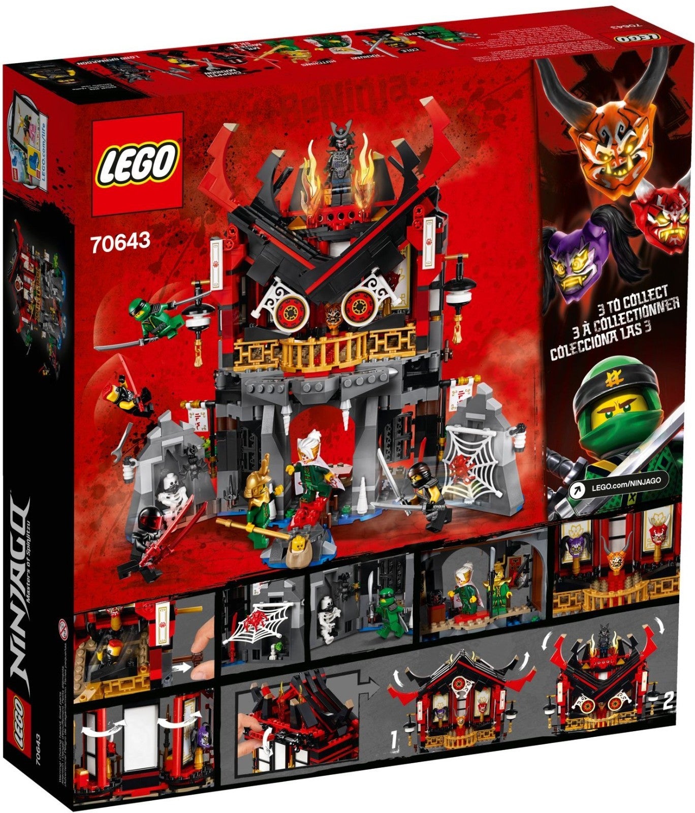 LEGO NINJAGO  70643 Temple of Resurrection