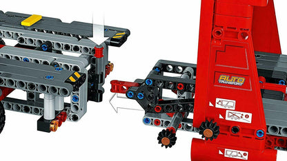 LEGO 42098 Technic Car Transporter Tow Truck Race #1
