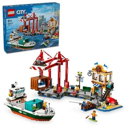 LEGO CITY 60422 Seaside Harbour with Cargo Ship
