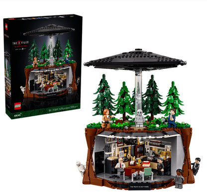 LEGO #21369 The X-Files: Set Build ONLY! NO MINIFIGURES!