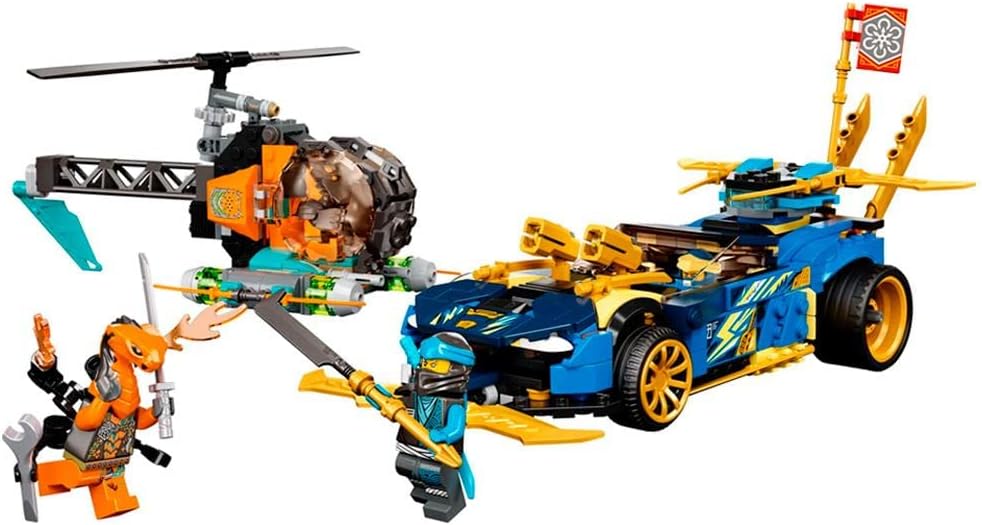 LEGO Ninjago Jay and NYA’s Race Car EVO 71776 Building Kit Amazon
