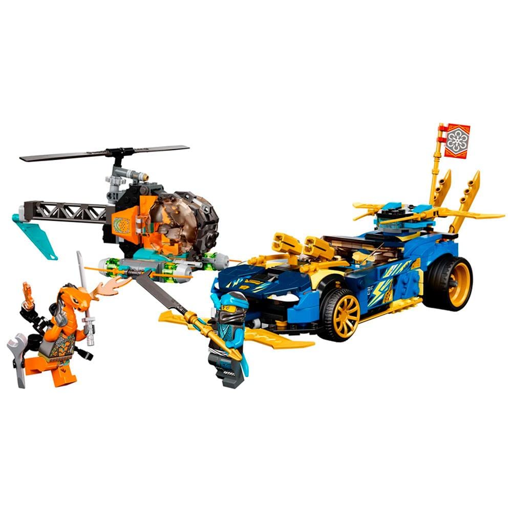 LEGO Ninjago Jay and NYA’s Race Car EVO 71776 Building Kit Amazon
