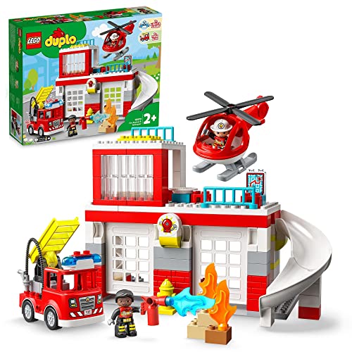 LEGO DUPLO Fire Station & Helicopter Playset 10970