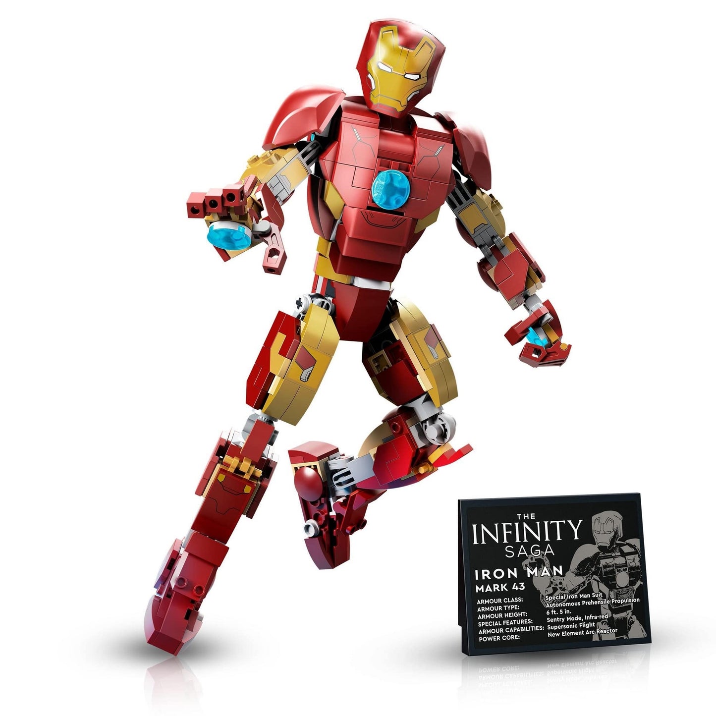 LEGO 76206 Marvel Iron Man Figure Collectable Buildable Toy