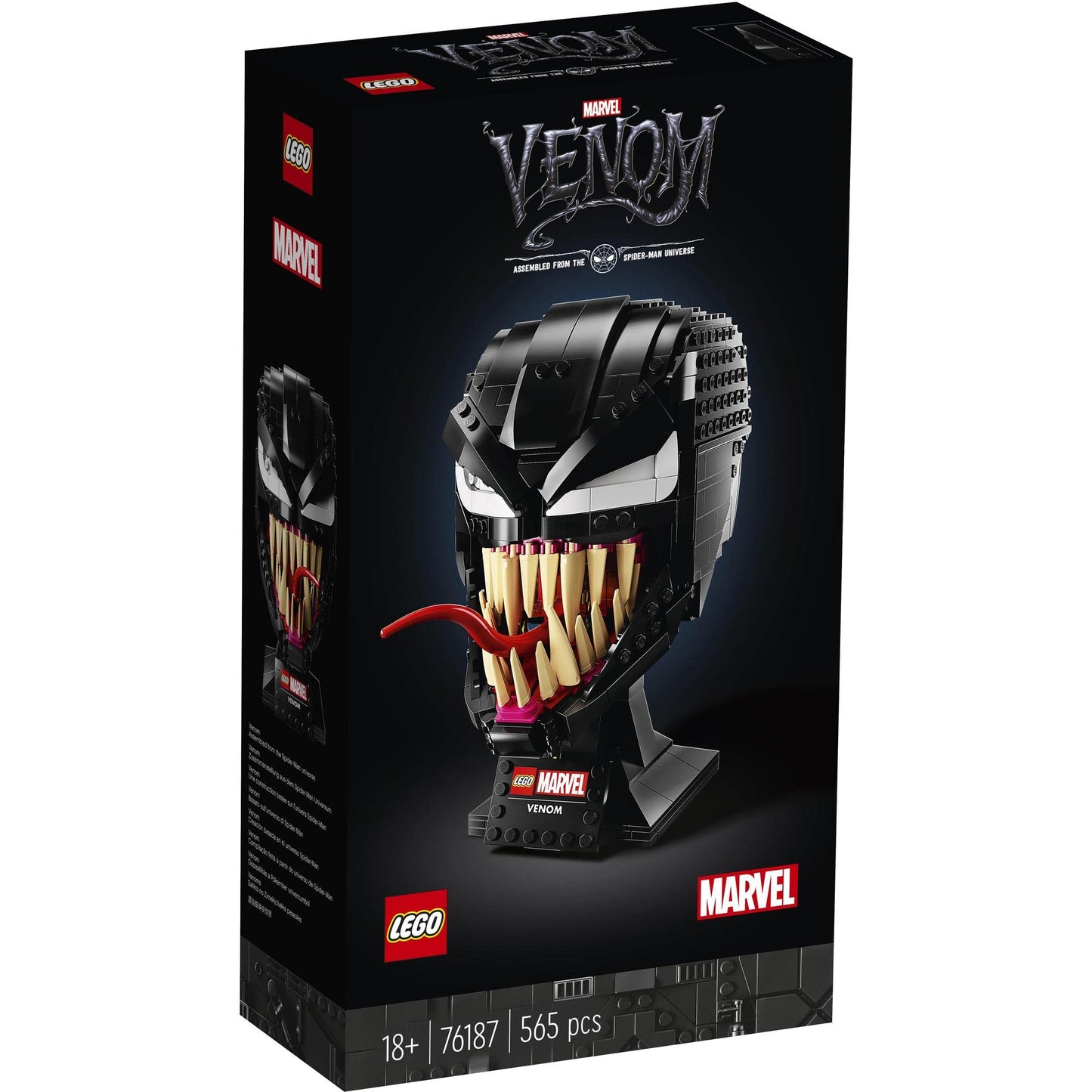 LEGO 76187 Marvel Super Heroes Spider-Man Venom Mask (damaged box but sealed)