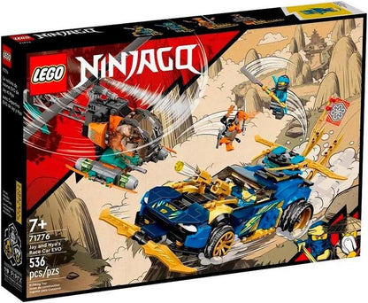 LEGO Ninjago Jay and NYA’s Race Car EVO 71776 Building Kit Amazon