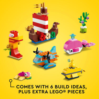 LEGO® Classic Creative Ocean Fun 11018 Building Kit Amazon