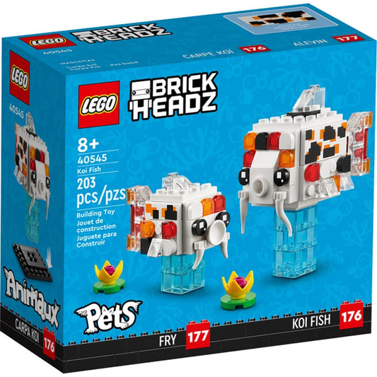 Lego 40545 BrickHeadz Koi Fish Building Set 203 Pieces Amazon