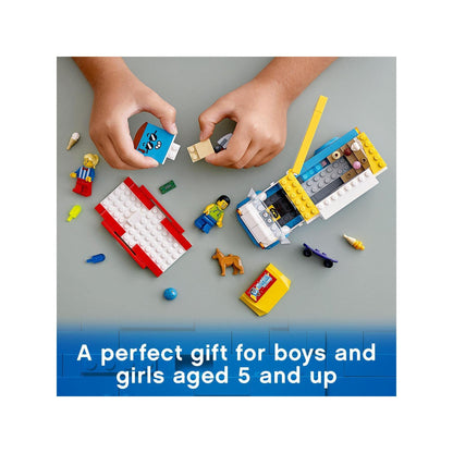 LEGO City Ice-Cream Truck 60253, Cool Building Set for Kids