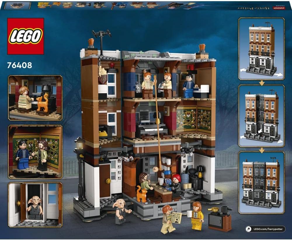 Lego Harry Potter 76408 Grimold Place 12 Toy Amazon