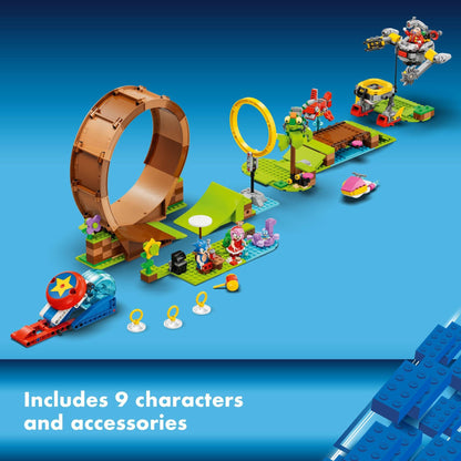 LEGO Sonic The Hedgehog™ Sonic’s Green Hill Zone Loop Challenge 76994 Building Toy