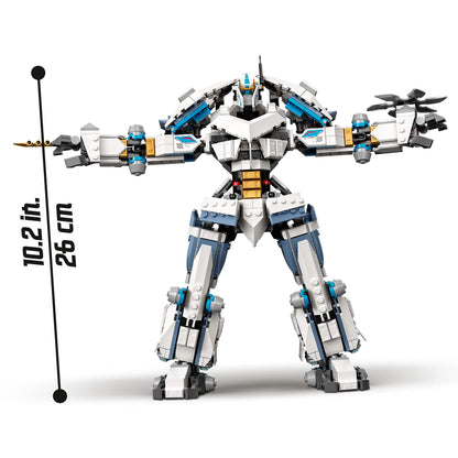 LEGO 71738 NINJAGO Legacy Zane’s Titan Mech Battle Ninja Building Set