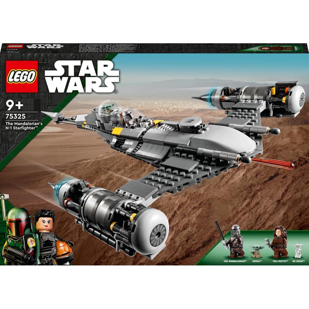 Lego Star Wars 75325 Mandalorian N-1 Starfighter, Toy Blocks