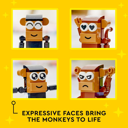 LEGO Classic Creative Monkey Fun 11031 Building Toy