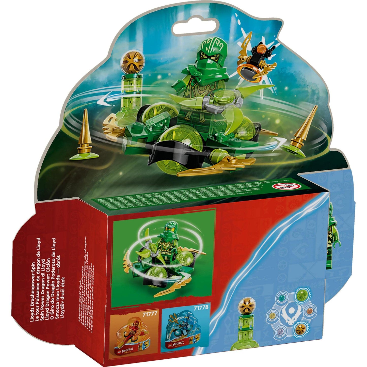 LEGO® NINJAGO® Lloyd’s Dragon Power Spinjitzu Spin 71779 Building Toy