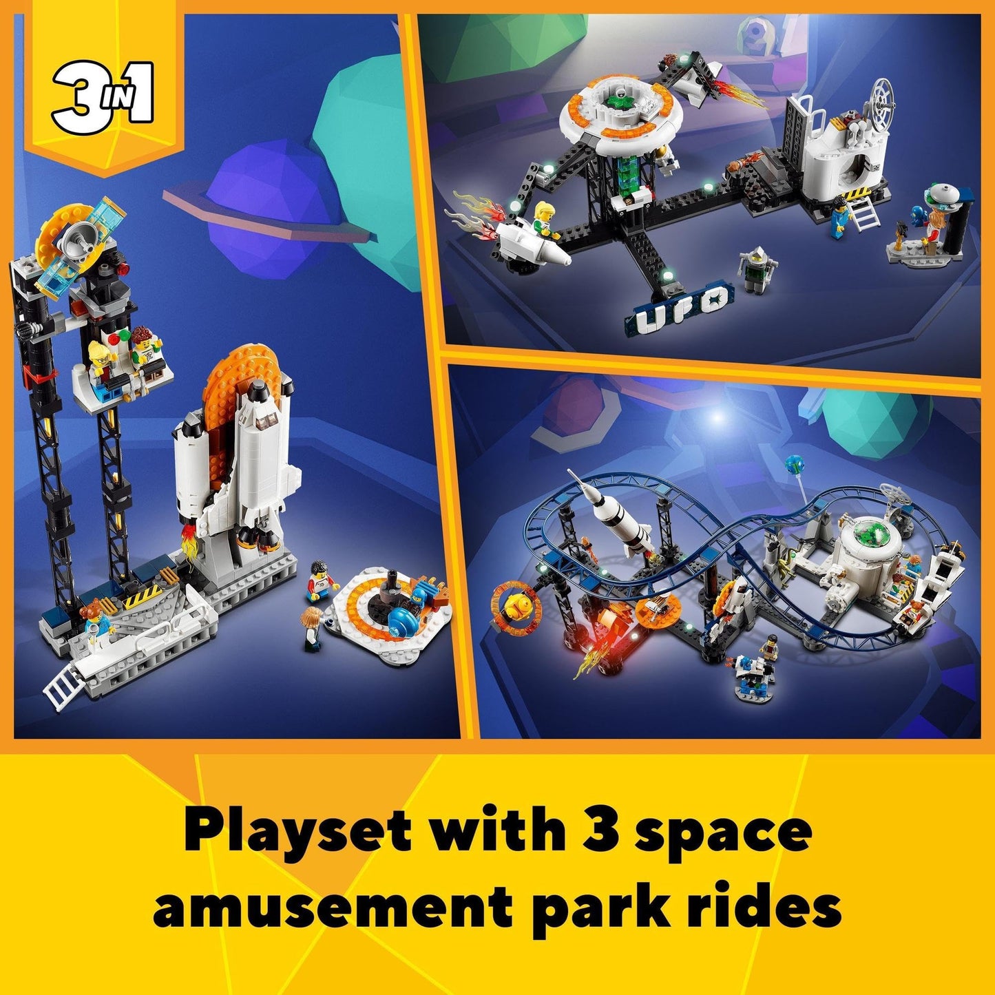 LEGO® Creator Space Roller Coaster 31142