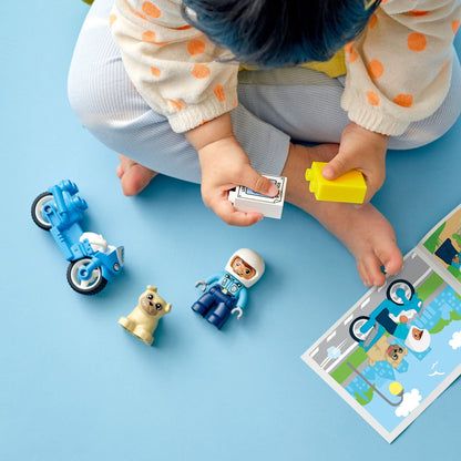 LEGO® DUPLO® Town Rescue Police Motorcycle 10967 Building Toy