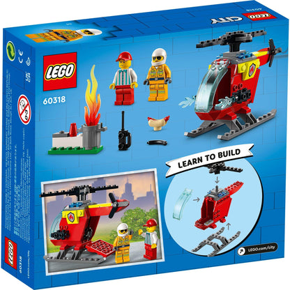 LEGO 60318 City Fire Helicopter Toy