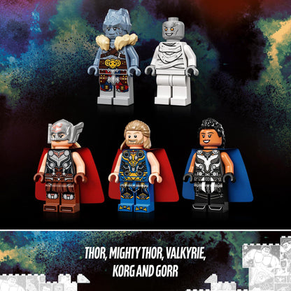 LEGO Marvel The Goat Boat Building Kit; Collectible Thor Construction Toy  76208