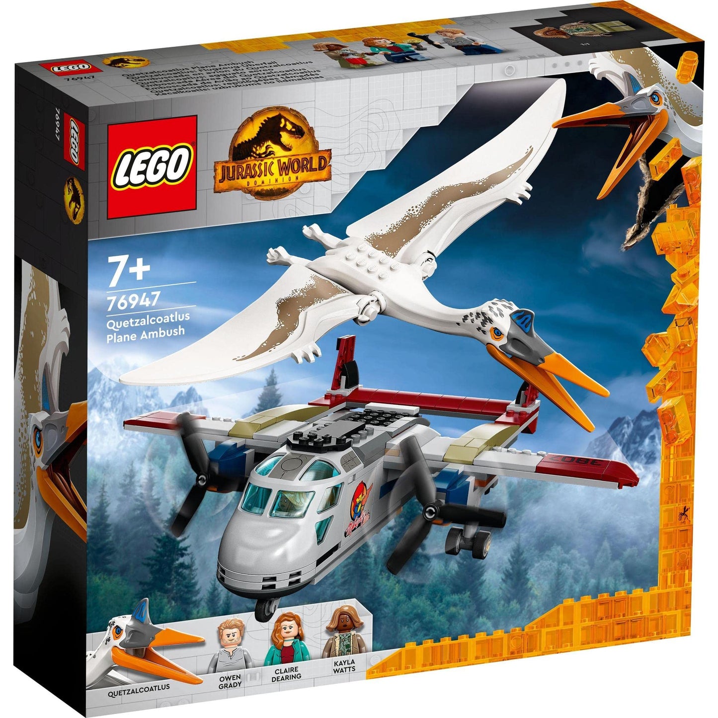 LEGO® Jurassic World Quetzalcoatlus Plane Ambush 76947 Building Kit