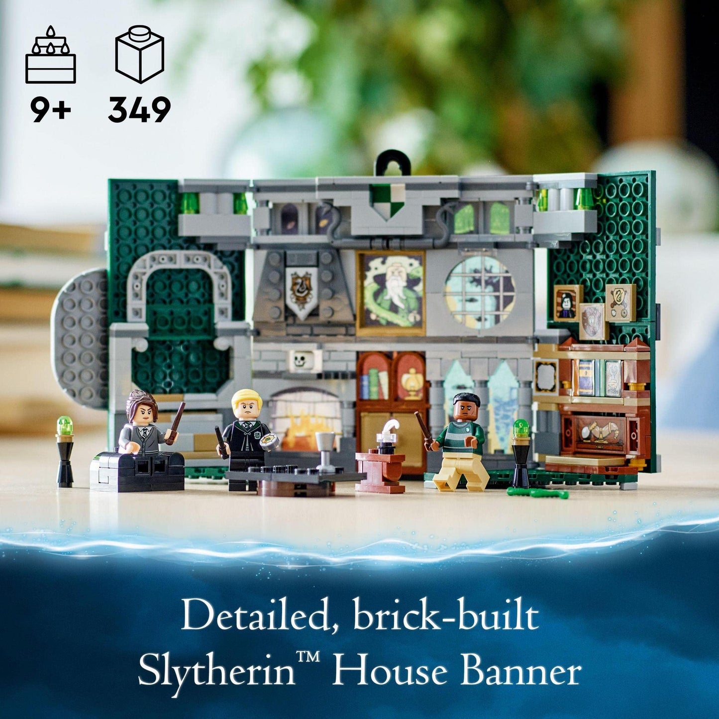 LEGO® Harry Potter™ Slytherin™ House Banner 76410 Building Toy Set