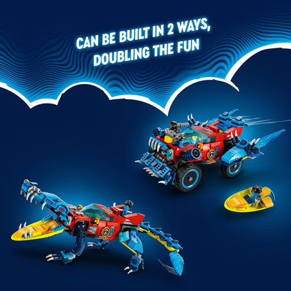 LEGO® DREAMZzz™ Crocodile Car 71458 Building Toy
