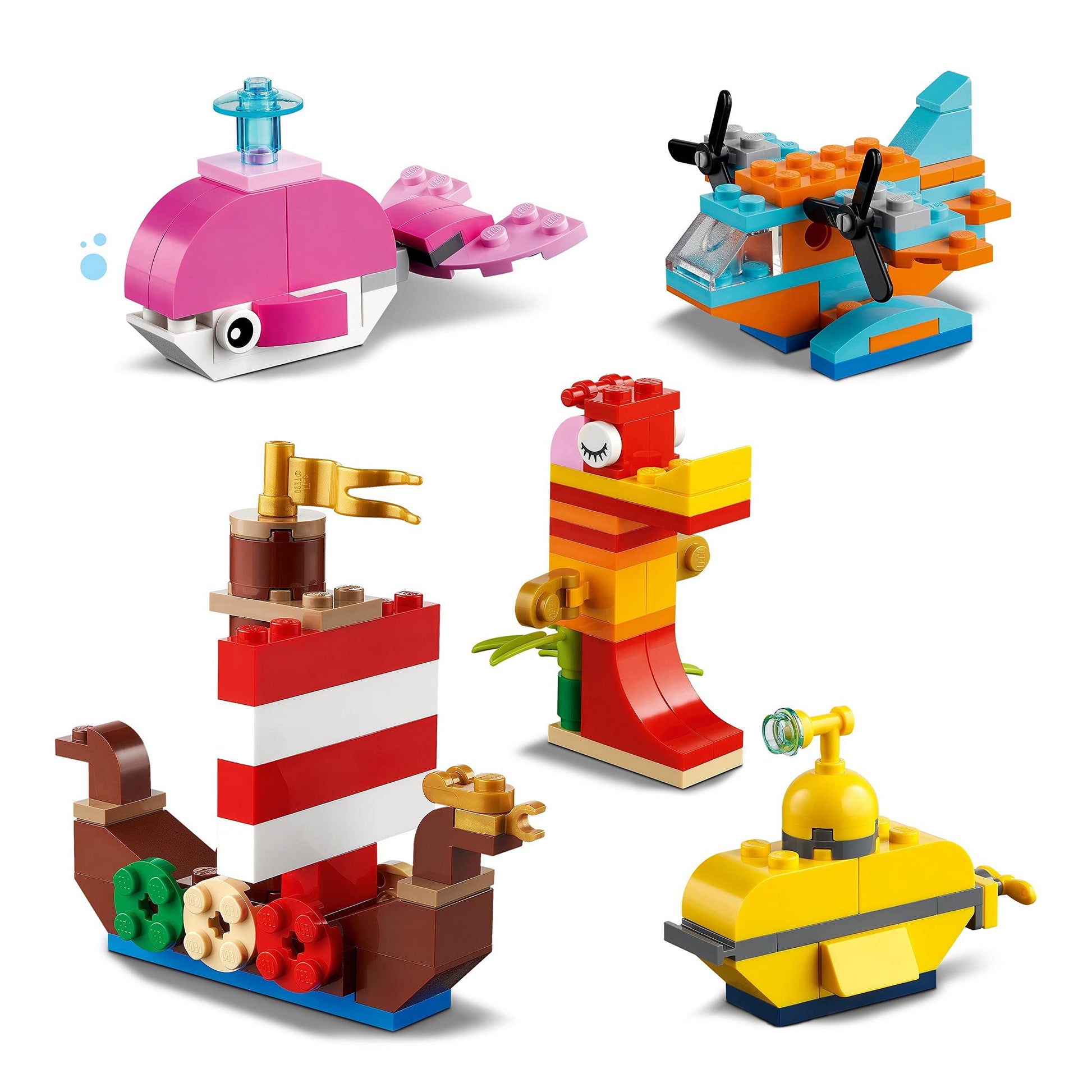 LEGO® Classic Creative Ocean Fun 11018 Building Kit Amazon