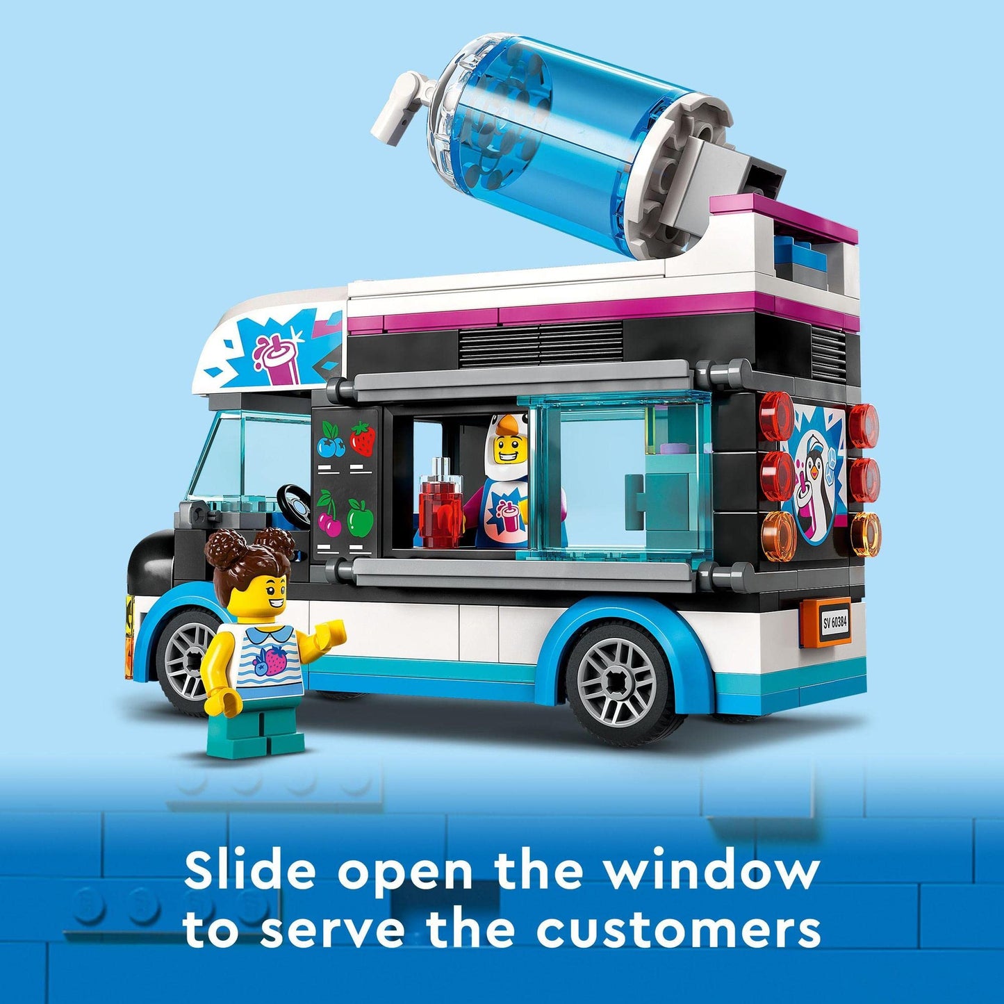 LEGO City Penguin Slushy Van 60384