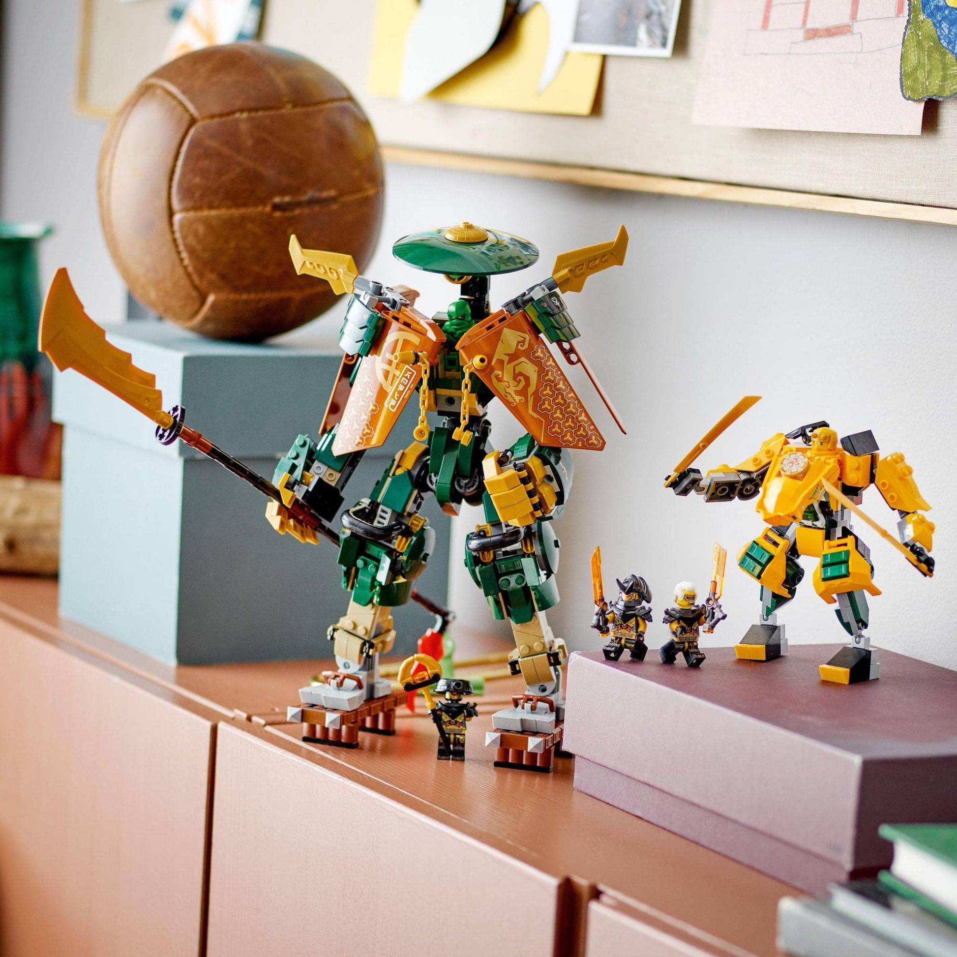 LEGO® NINJAGO® Lloyd and Arin’s Ninja Team Mechs 71794 Amazon