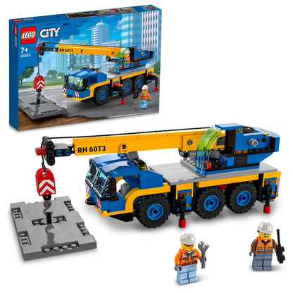 LEGO City Mobile Crane 60324 Kids Building & Construction Toy