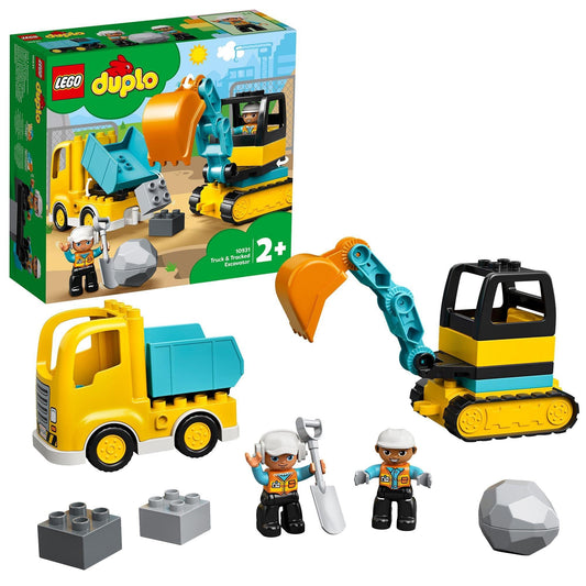 LEGO DUPLO Truck and Tracked Excavator 10931 Building Kit