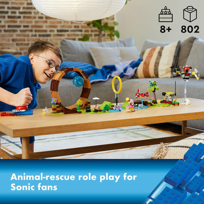 LEGO Sonic The Hedgehog™ Sonic’s Green Hill Zone Loop Challenge 76994 Building Toy
