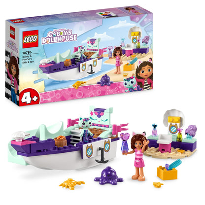 LEGO® Gabby's Dollhouse Gabby and Mercat’s Ship and Spa 10786