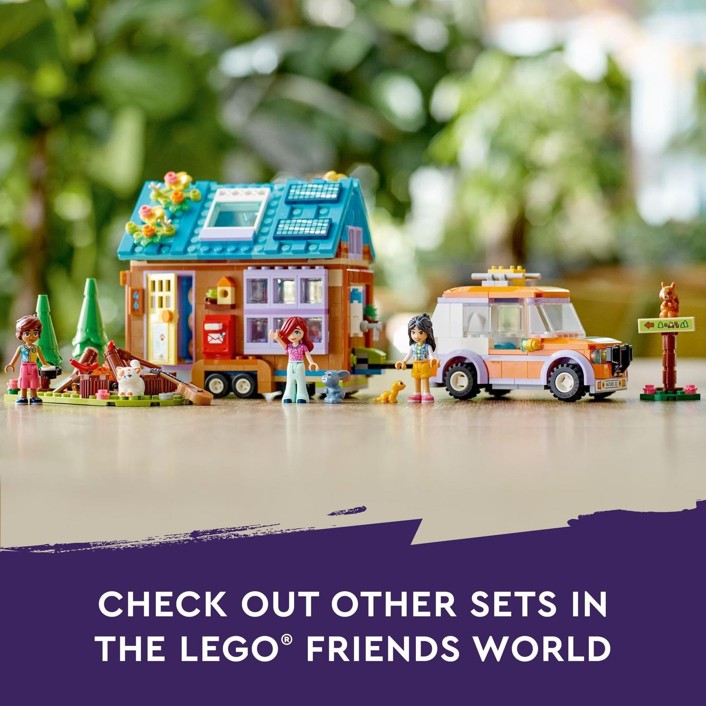 LEGO® Friends Mobile Tiny House 41735 Building Toy Set