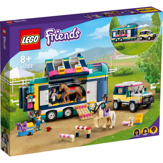 LEGO Friends Horse Show Trailer with 2 Toy Horses 41722