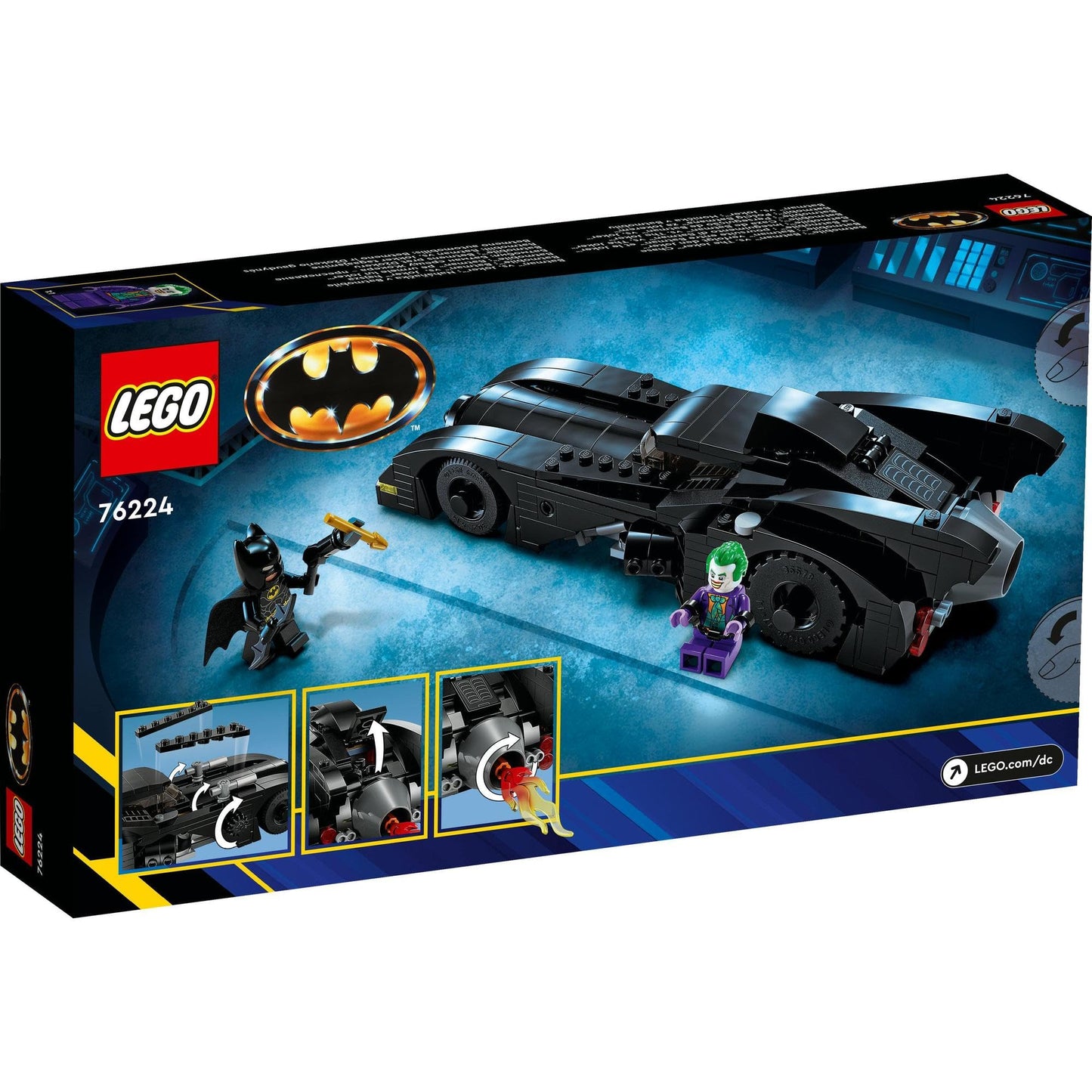 LEGO® Super Heroes DC Batmobile™: Batman™ vs. The Joker™ Chase 76224