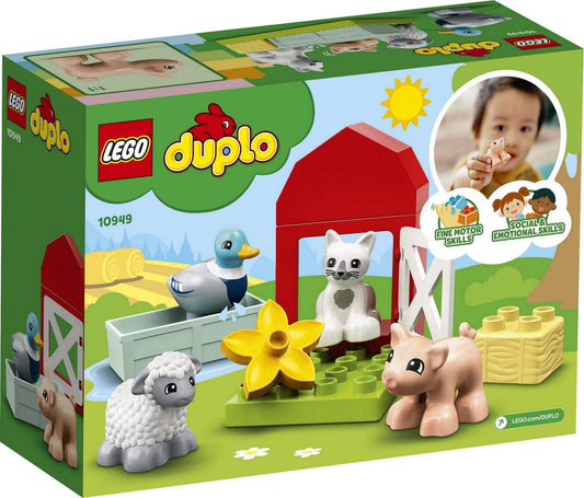 LEGO® DUPLO® Town Farm Animal Care 10949 Imaginative Build-and-Play Toy