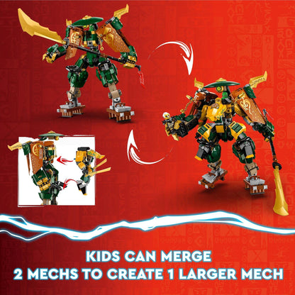 LEGO® NINJAGO® Lloyd and Arin’s Ninja Team Mechs 71794 Amazon
