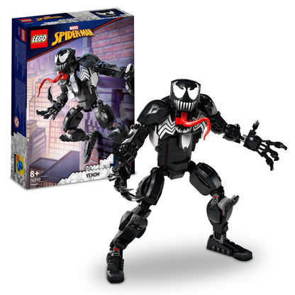 LEGO Marvel Venom Figure, Fully Articulated Super Villain Action Toy 76230