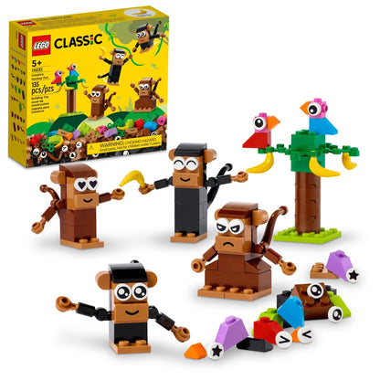 LEGO Classic Creative Monkey Fun 11031 Building Toy