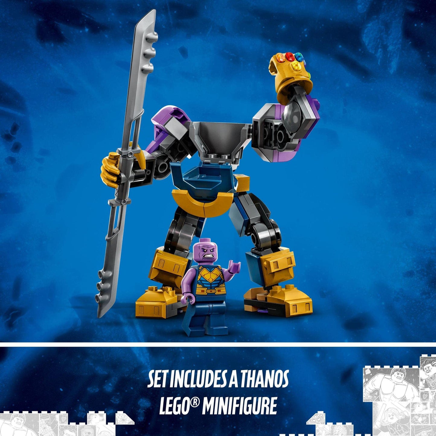 LEGO® Super Heroes Marvel Thanos Mech Armour 76242