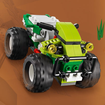 LEGO® Creator 3in1 Off-Road Buggy 31123 Building Kit; Features a Skid Loader and ATV (All-Terrain Vehicle) for Kids Aged 7+
