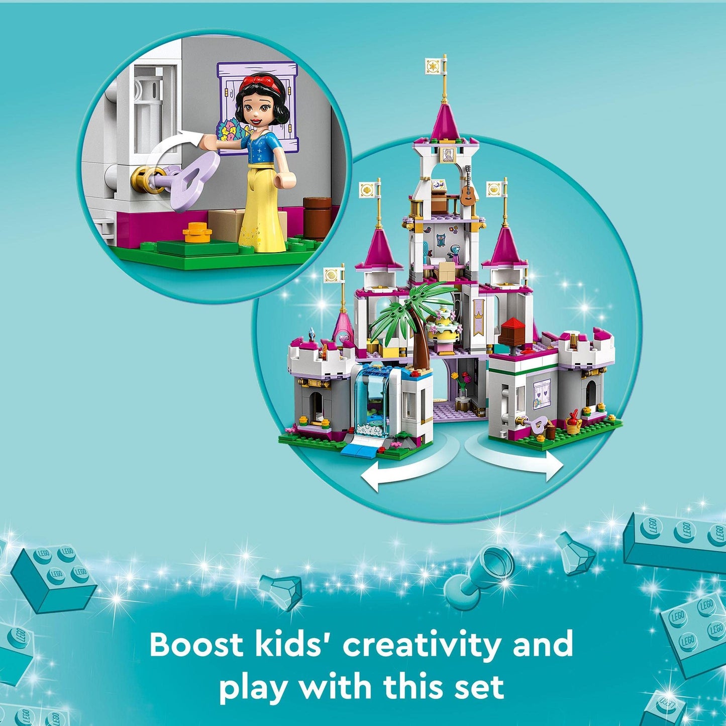 LEGO Disney Princess Ultimate Adventure Castle Building Kit