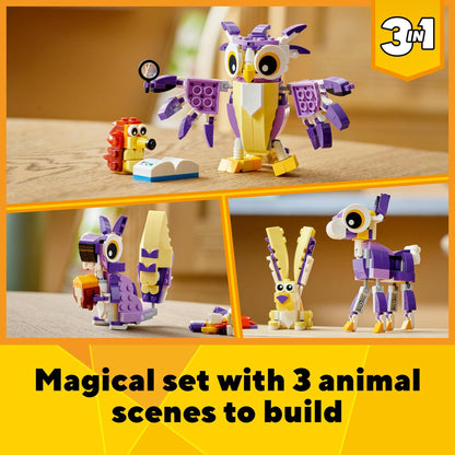 LEGO Creator 3 in1 Fantasy Forest Creatures 31125 Building